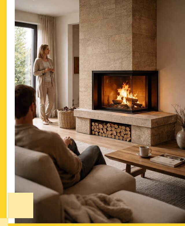 Угловые камины из кирпича установка в Североморске от 160455 р. ЭриданСвм