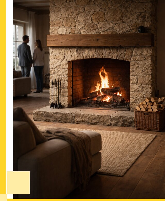 Открытые камины под ключ в Североморске от 160455 р. ЭриданСвм