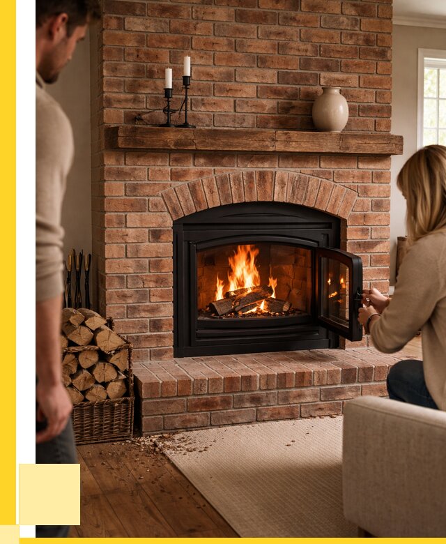 Кирпичные камины под ключ в Североморске от 160455 р. | ЭриданСвм