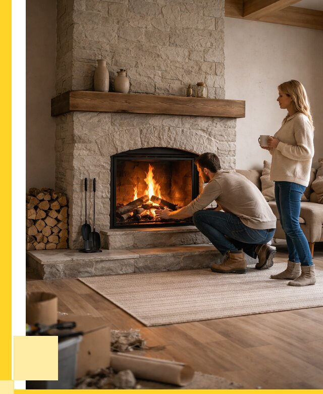 Камины для загородного дома в Североморске от 374395 р., ЭриданСвм