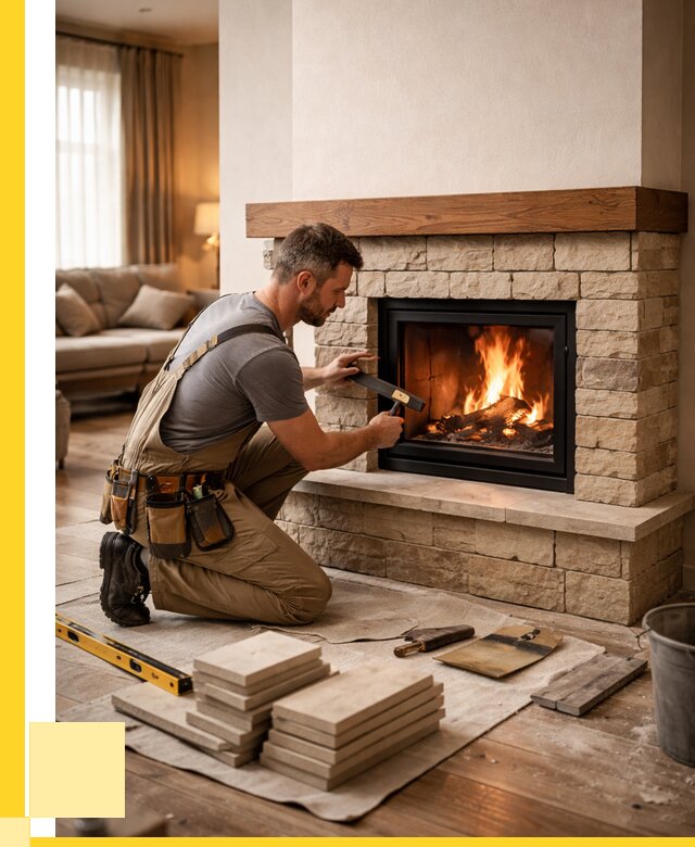 Строительство каминов в Североморске от 160455 р., ЭриданСвм - под ключ