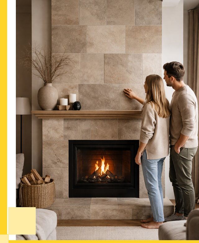 Облицовка каминов керамогранитом в Североморске от 4814 р. | ЭриданСвм