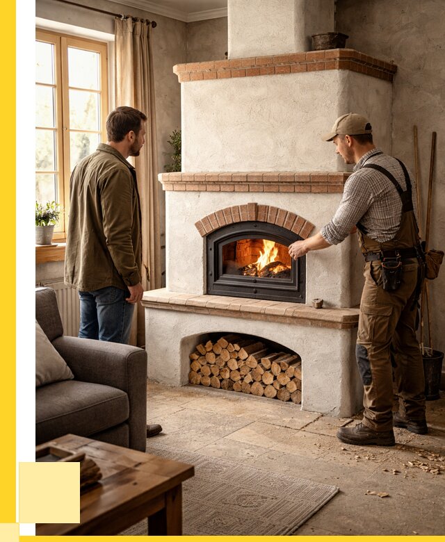 Печи камины в Североморске: кирпичные, изразцовые от 64182 р. | ЭриданСвм