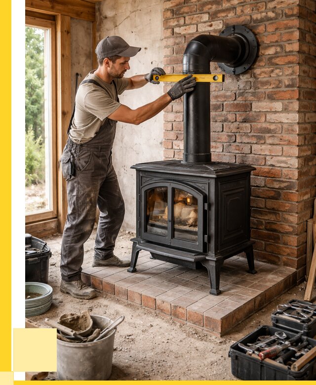 Монтаж печей установка банной печи в Североморске от 16046 р. | ЭриданСвм