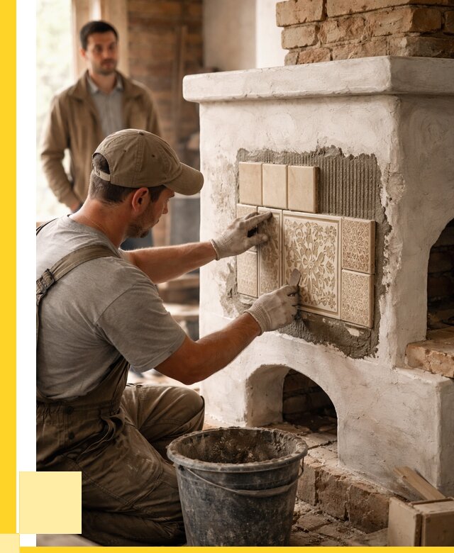 Отделка печей и банных печей в Североморске от 37440 р. | ЭриданСвм