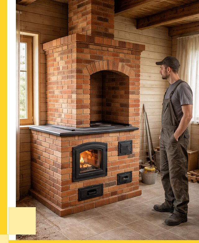 Кирпичные печи в Североморске: купить от 160455 р. | ЭриданСвм