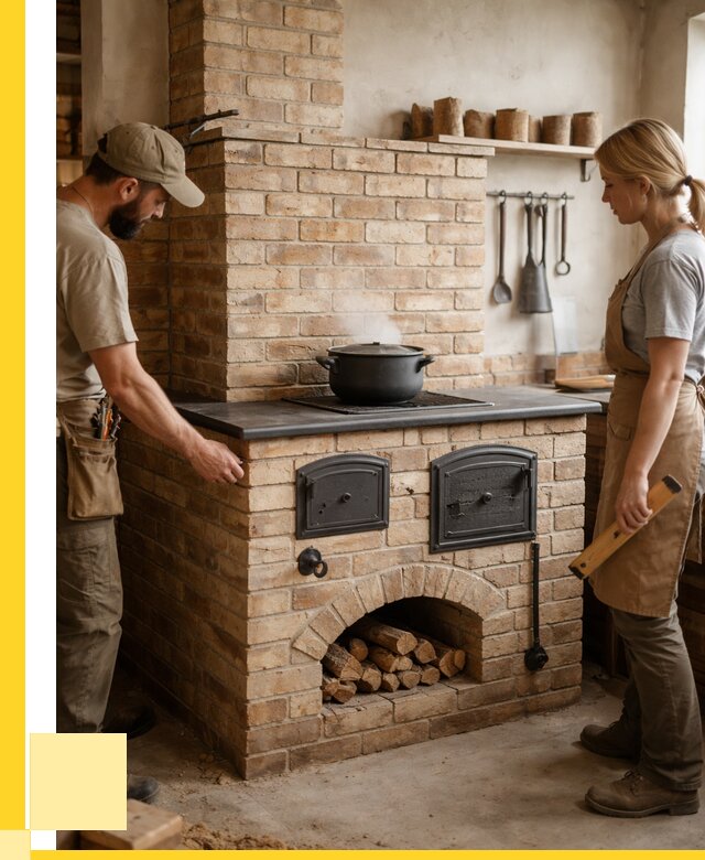 Варочно отопительные печи в Североморске от 96273 р. | ЭриданСвм