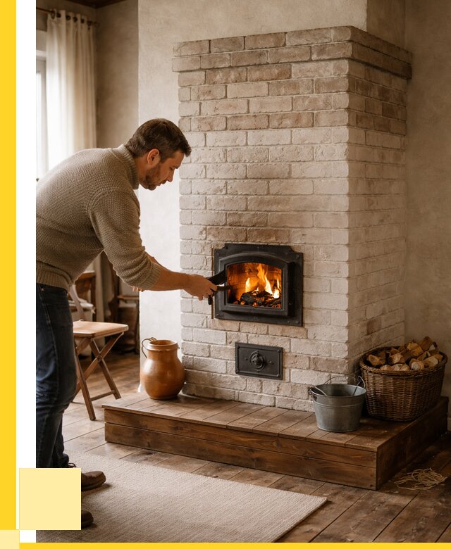 Печь голландка из кирпича в Североморске от 90925 р. | ЭриданСвм