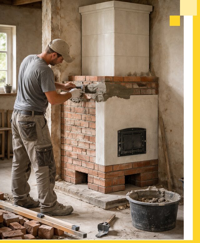 Изготовление и установка печей-голландок под ключ в Североморске