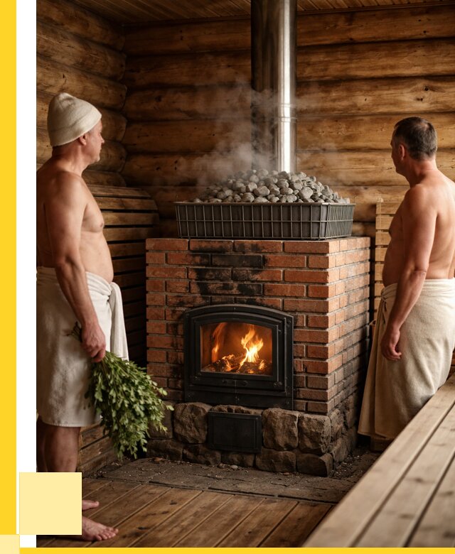 Печи для парной в Североморске под ключ от 69531 р. - ЭриданСвм