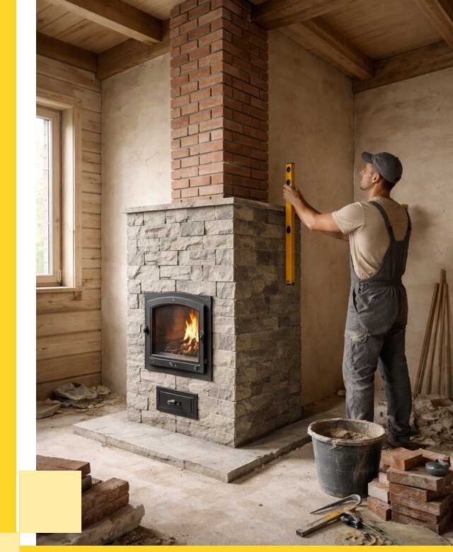 Печи и дымоходы под ключ в Североморске от 48137 р., ЭриданСвм