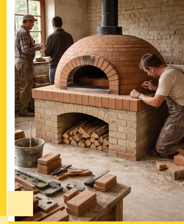 Помпейская печь дровяная для пиццы в Североморске | ЭриданСвм от 213940 р.