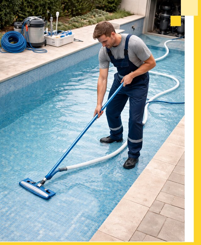 Профессиональная чистка бассейнов и фильтров в Североморске под ключ