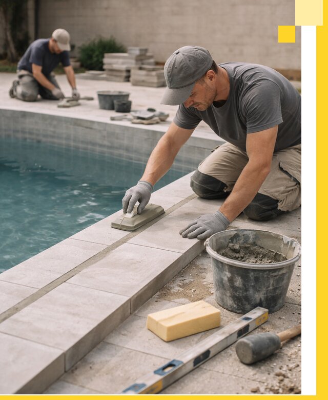 Отделка бассейнов в Североморске: декоративная отделка и гидроизоляция