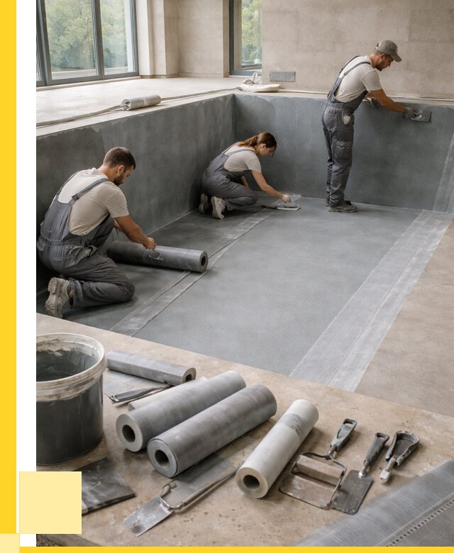 Гидроизоляция бассейнов в Североморске от 2139 р., ЭриданСвм