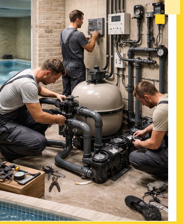 Комплексное оборудование для бассейнов под ключ в Североморске