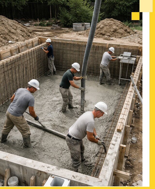 Строительство бетонных бассейнов под ключ в Североморске