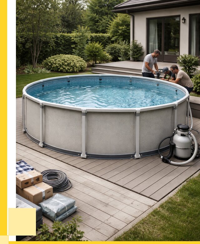 Купить каркасные бассейны в Североморске от 48137 р. | ЭриданСвм