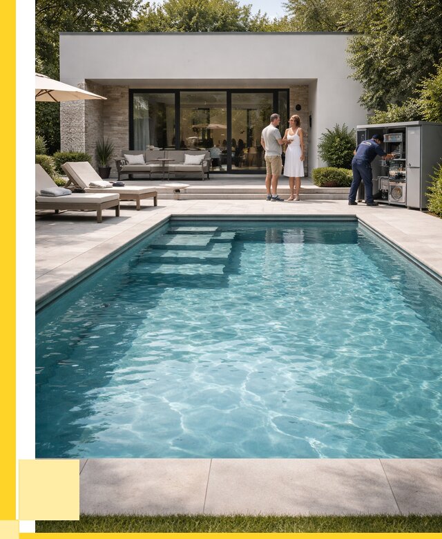 Бассейн в доме в Североморске под ключ от 1283640 р. | ЭриданСвм