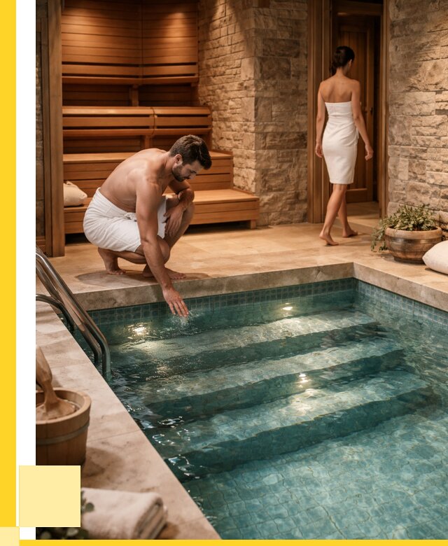 Сауна с бассейном под ключ в Североморске от 128364 р., ЭриданСвм