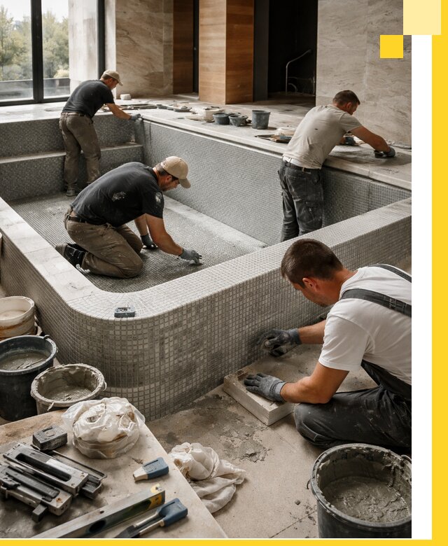 Строительство и установка СПА бассейнов под ключ в Североморске