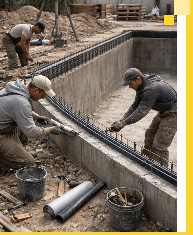 Качественный монтаж чаши бассейна в Североморске под ключ с гарантией