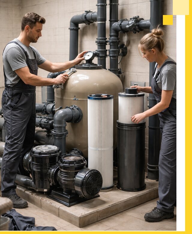 Фильтры и системы фильтрации для бассейнов в Североморске