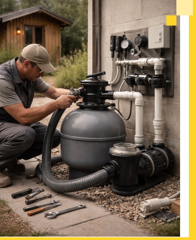 Продажа и монтаж фильтров и насосов для бассейнов в Североморске