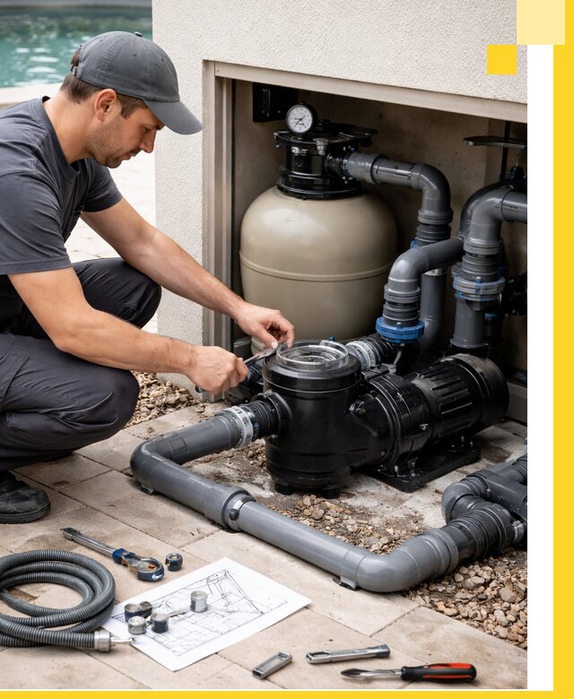 Поставка, монтаж и сервис насосов для бассейнов в Североморске