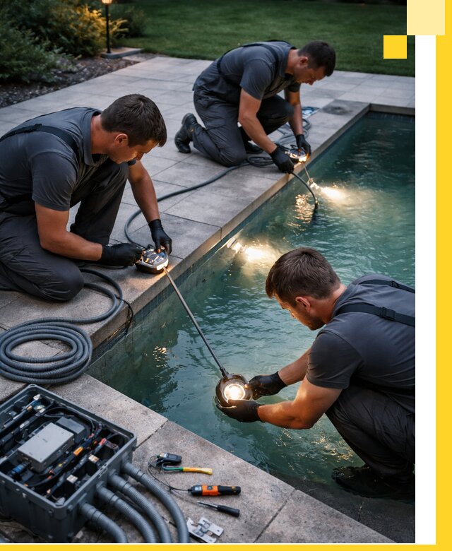 Профессиональное освещение бассейнов в Североморске: дизайн и монтаж