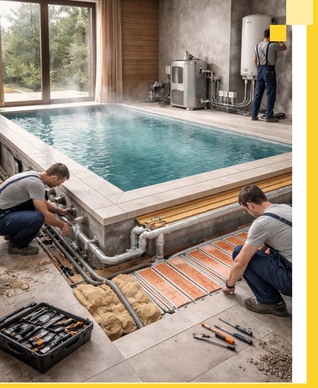 Проектирование и строительство тёплых бассейнов в Североморске