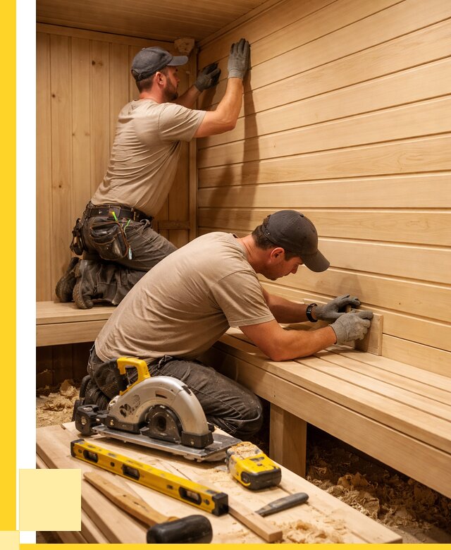 Обшивка саун вагонкой в Североморске от 2674 р. | ЭриданСвм