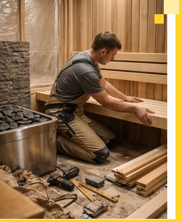 Сауны для дома под ключ с проектированием и монтажом в Североморске