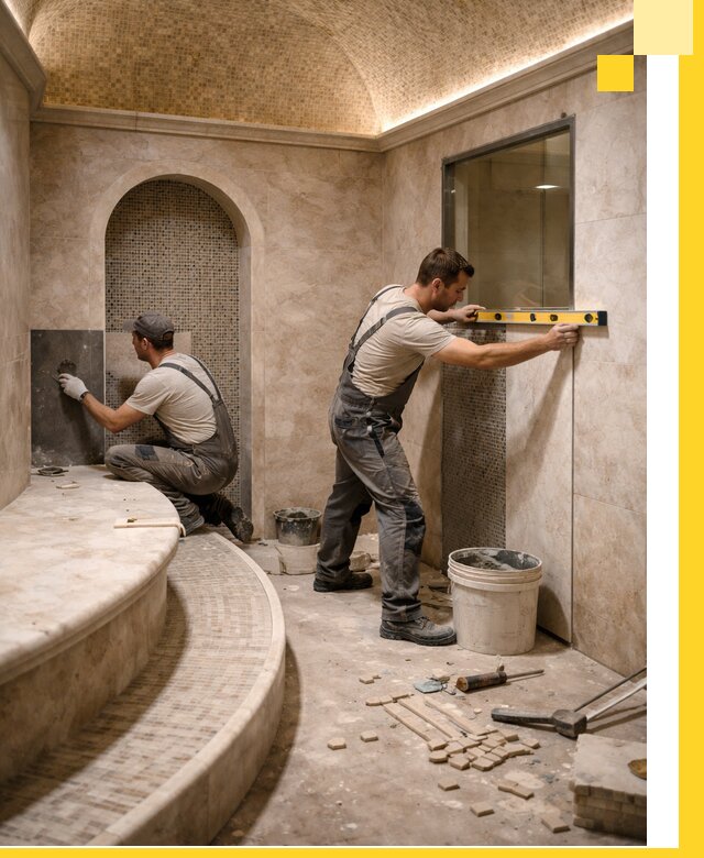 Проектирование и строительство саун с хамамом под ключ в Североморске