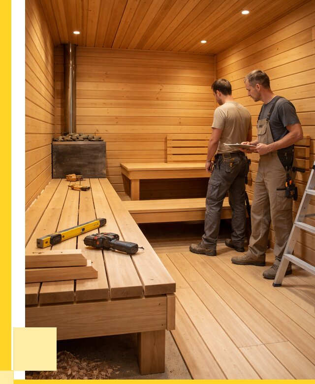 Отделка бань и саун в Североморске по цене от 4814 р. | ЭриданСвм