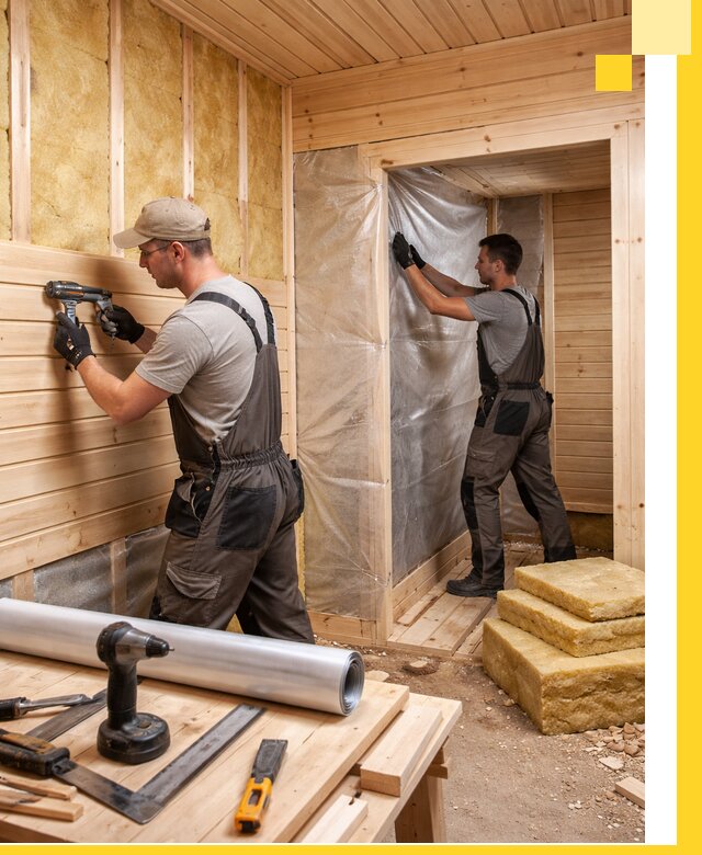 Бани под ключ в Североморске с проектом и полным монтажом