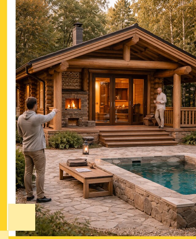 Проекты бань и хамам в Североморске от 26743 р. | ЭриданСвм