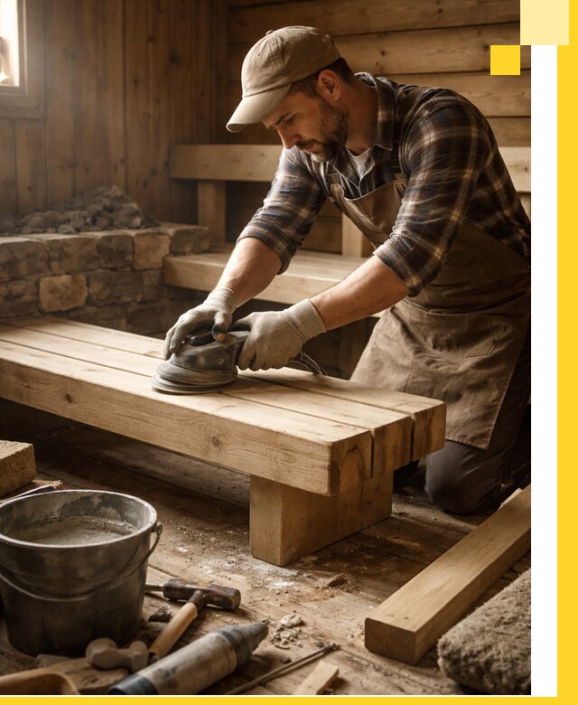 Ремонт бань под ключ в Североморске с гарантией качества и сроков