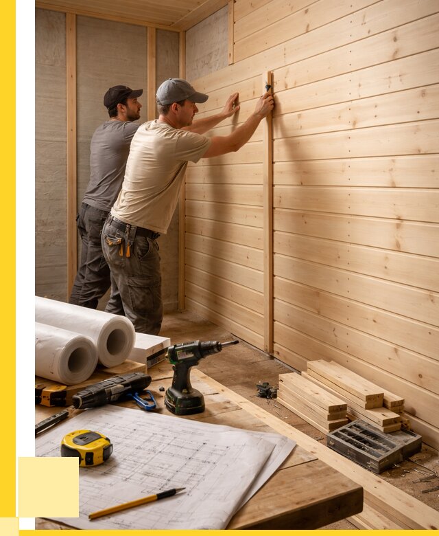 Обшивка бани вагонкой в Североморске от 1284 р., ЭриданСвм