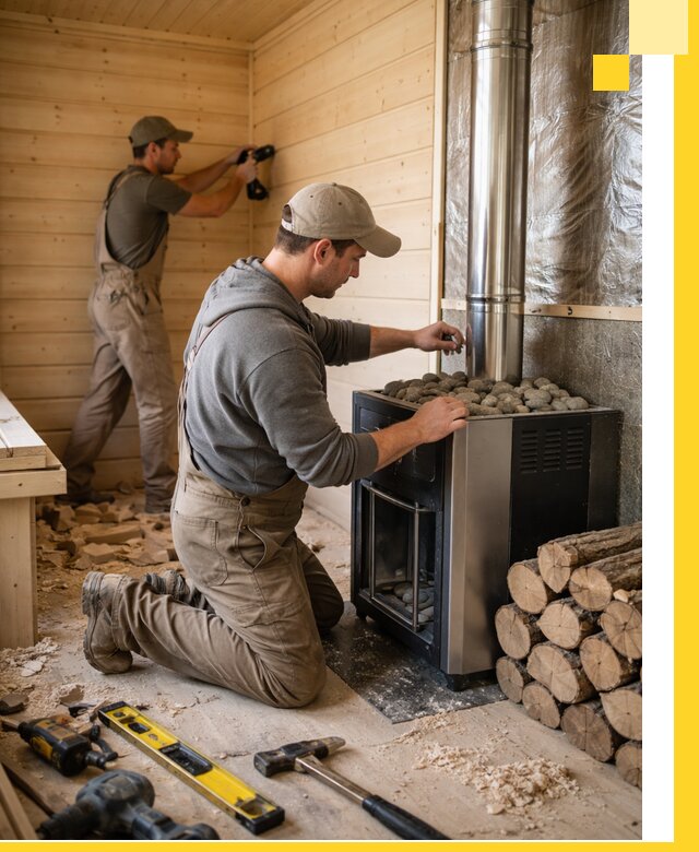 Строительство деревянных бань под ключ в Североморске проекты и монтаж