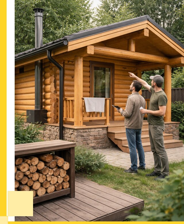 Бани для дачи под ключ в Североморске от 267425 р. | ЭриданСвм