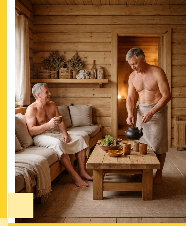 Бани с комнатой отдыха под ключ в Североморске от 481365 р. | ЭриданСвм