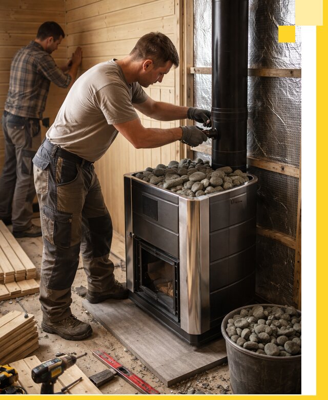 Проектирование и строительство парилок для бани в Североморске под ключ