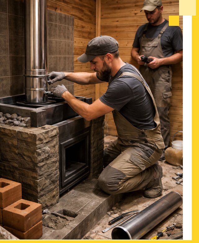 Изготовление и установка банных печей под ключ в Североморске