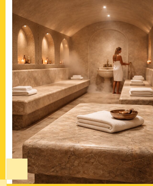 Лежаки для хамама в Североморске под ключ от 37440 р. | ЭриданСвм