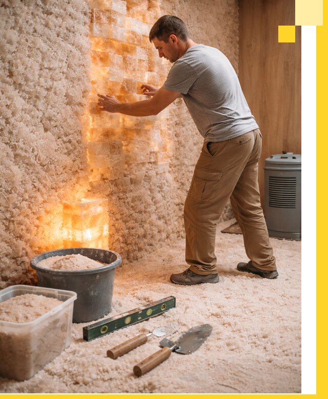 Проектирование и монтаж соляных комнат в Североморске под ключ